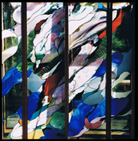 Abstract Stained Glass