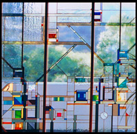 Abstract Stained Glass