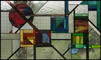 Abstract Stained Glass