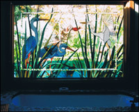 Stained Glass for Bathrooms