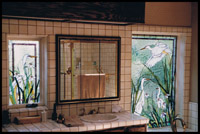 Stained Glass for Bathrooms