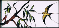 Birds Stained Glass