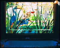 Birds Stained Glass