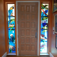 Birds Stained Glass