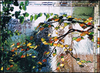 Landscape & Trees Stained Glass